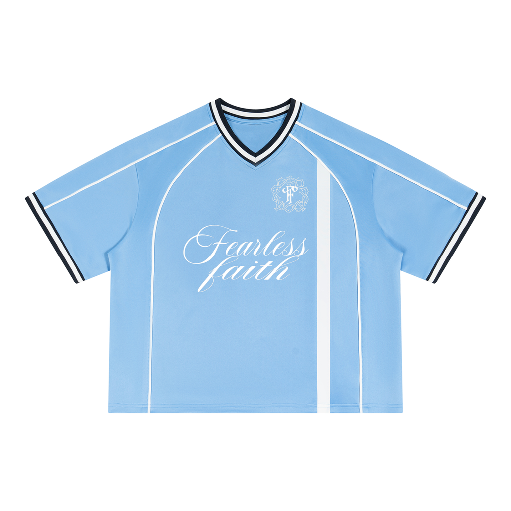 Philippians4:13Boxy V-Neck Soccer Jersey